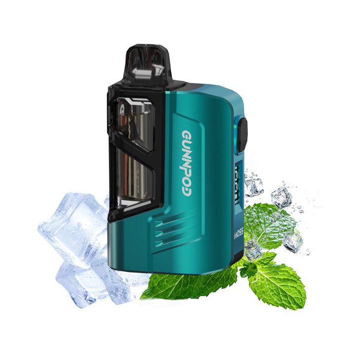 GUNNPOD MOSS pod system in teal